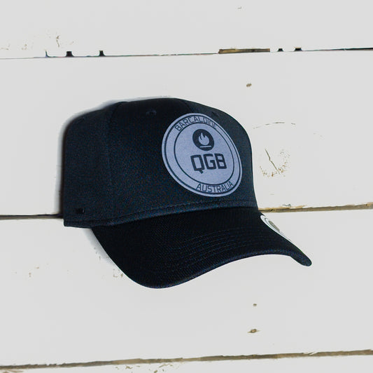 Queensland Gidgee Brothers Black Fitness Cap Front