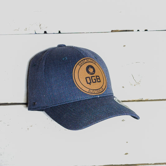 Queensland Gidgee Brothers Grey Flexfit Cap Front
