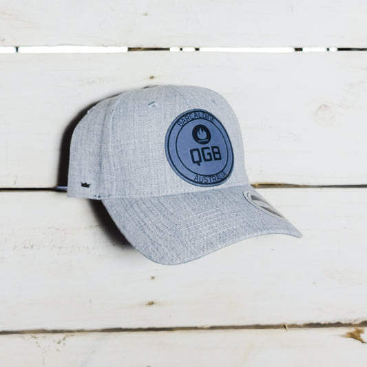 Queensland Gidgee Brothers Grey Snapback Cap Front