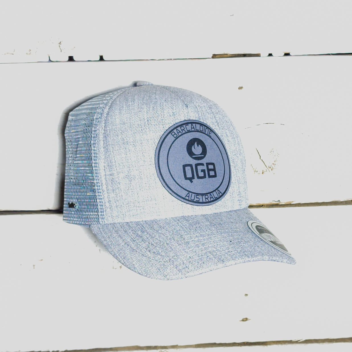 Queensland Gidgee Brothers Grey Trucker Cap Front