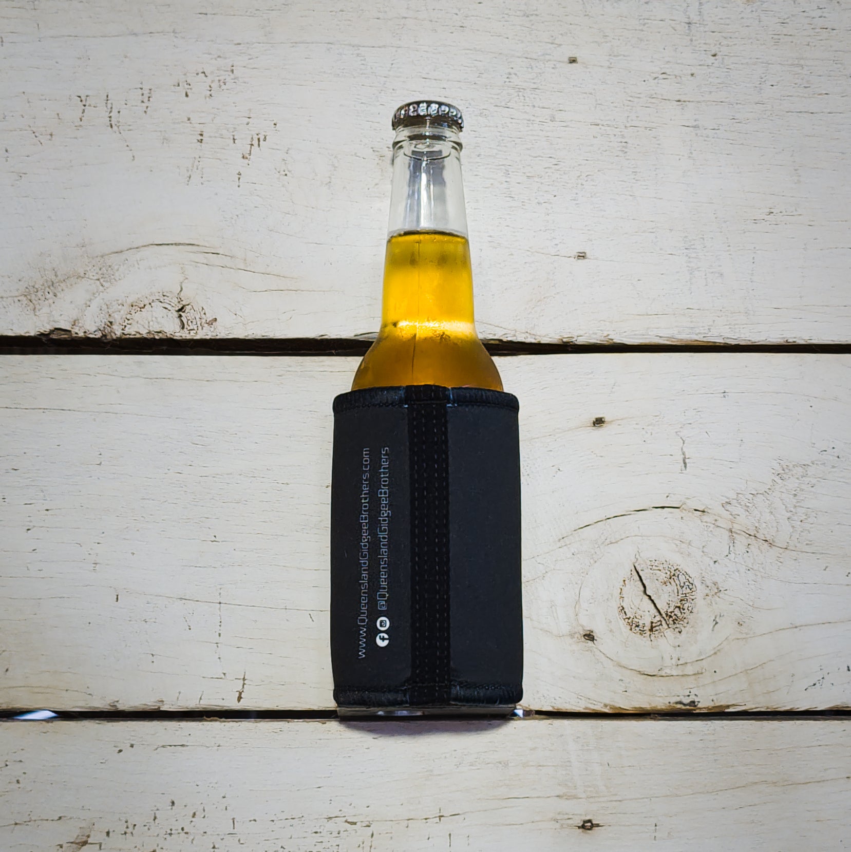 Queensland Gidgee Brothers Stubby Drink Cooler Back